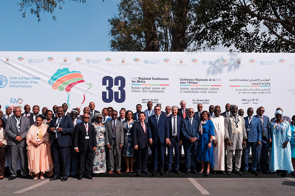 La Conférence  2024 de la FAO au Maroc appelle à tansformer les systèmes agroalimentaires en Afrique