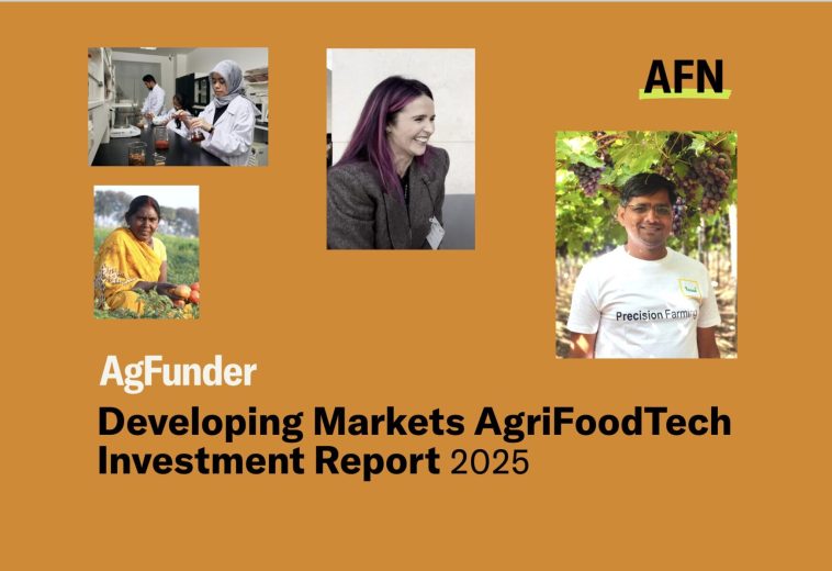AgFunder : Marchés en développement, rapport d’investissement AgriFoodTech 2025