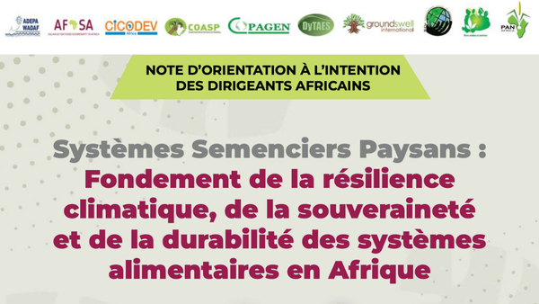 AFSA: Systèmes semenciers paysans