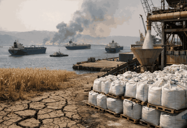 GUERRE AU MOYEN-ORIENT 50% DE LA POPULATION MONDIALE CONCERNÉE PAR LE CHOC DES FERTILISANTS