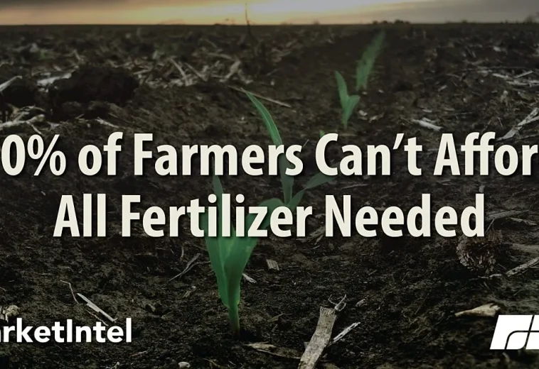 FB : 70 % des agriculteurs américains ne peuvent pas se permettre tous les besoins en engrais