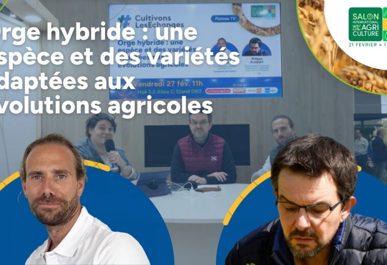 Orge hybride & climat : la génétique au service de la résilience | SIA 2026